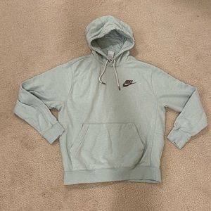 Nike mint green hoodie